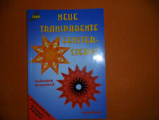 Neue transparente Fenstersterne Michalik Martina Bastelbuch