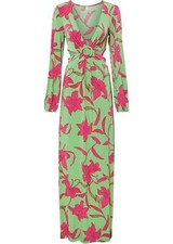 Maxikleid mit CBallonärmel