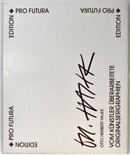 Hajek, Otto Herbert Hajek. Zwei Serigraphien. 1992. [2 Signierte Original-Farbsi