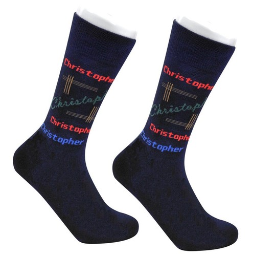 Socke mit namen christopher - socke,