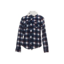 Sergent Major, Flanellhemd, Größe: 140, Blau/Rot/Weiß, Baumwolle/Polyester -N6I