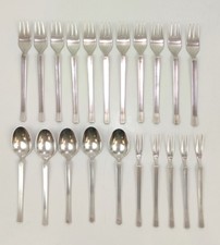 21 WMF Kaffeelöffel Kuchen Design New York Kurt Mayer Silber Aufl. 90 versilbert