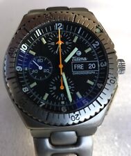 Tutima Glashütte Military Titan Chronograph, Fliegeruhr