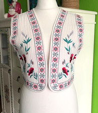 Zara bestickte Weste –