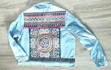 Jeans Jacke Gr. L im  Ripped