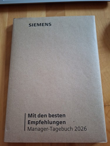 Siemens manager tagebuch - siemens,