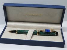 Waterman Man 200  Kugelschreiber grün-marmoriert neuwertiger Zustand mit Box