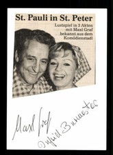 Maxl Graf und Ingrid Burmester