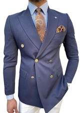 Designer blau zweireiher - designer,