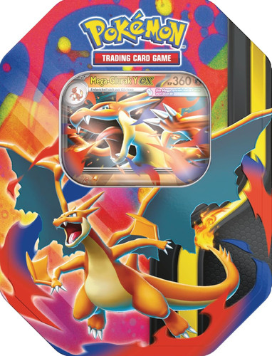 Pokemon tin box mega - pokemon, tin-box