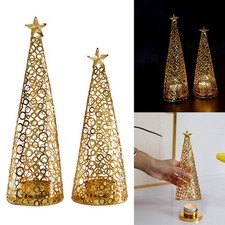 Kerzenständer Gold Metall mit