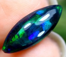 Schwarzer Opal Katzenauge 100%