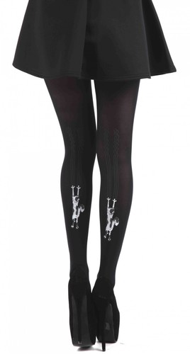 Gothic alternative strumpfhose - gothic,