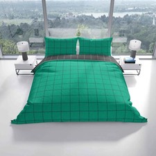 Bettwäsche Baumwolle Grau