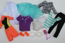 BARBIE KLEIDUNG -313- KITTEL HOSE BLUSE SHIRT SLIP BALLETTROCK SPORTDRESS BODY