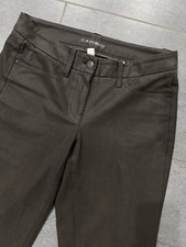CAMBIO DAMENHOSE LEDERHOSE LEDEROPTIK  GR.34 BRAUN TOP