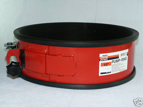 Zoll pumpring verstärkt - 15,