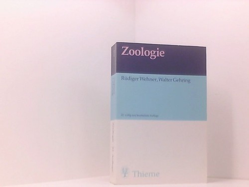 Zoologie rüdiger wehner - zoologie,