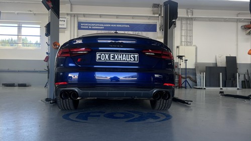 Fox edelstahl sportauspuff - sportauspuff, +