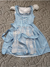 Dirndl gebraucht blau weiß - gebraucht, blau/weiß