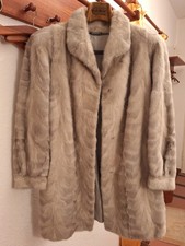 Pelz silverblue nerz jacke - silverblue,