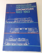 Verzeichnis der Deutschen Lokomotiven 1923-1963 Transpress Verlag