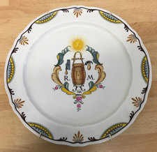 REMY MARTIN TELLER 1980 Limoges Sammelteller Werbung Ø24,5cm gebraucht/157.6