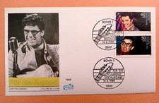 Buddy Holly - Für die Jugend 1988 ERSTTAGSBRIEF COLOR DE LUXE - BONN 1