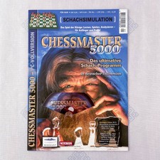 Chessmaster 5000 PC Vollversion Heft-CD deutsch 90er Schachsimulation Retro