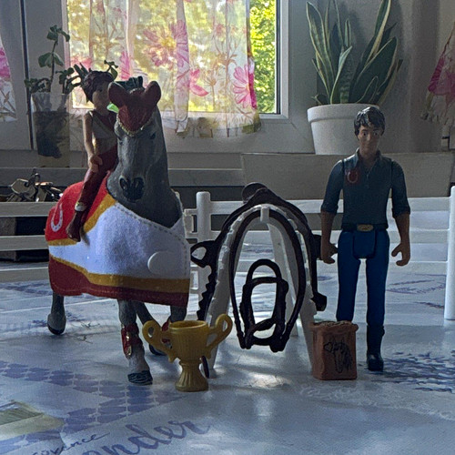 Playmobil reiterhof figur mit - playmobil,