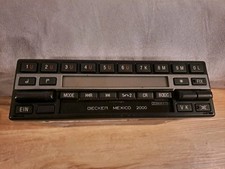 Becker Mexico 2000 BE 1430 Autoradio z.B. Mercedes R129, W/C/S124, W201, W126 