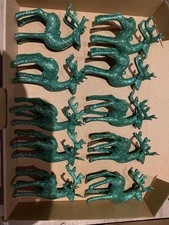 10 Hirsche Christbaumschmuck