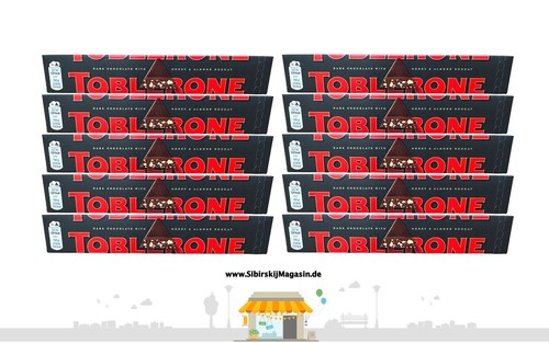 Toblerone dark chocolate - toblerone, "dark