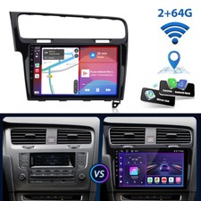 10.1" Android 14 Autoradio CarPlay DAB+ GPS Navi für VW Golf 7 VII MK7 2012-2017