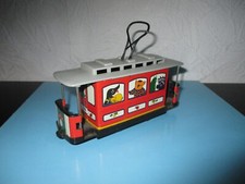 DDR Spielzeug Grip Schwungrad Straßenbahn mit Märchenwald Figuren