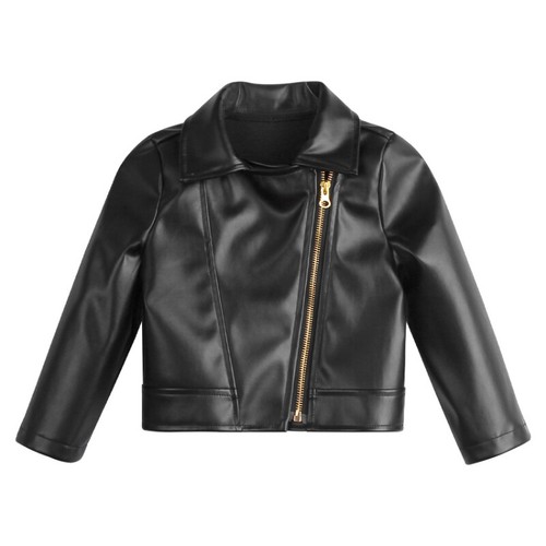 Kinder kunstleder jacke - kinder,