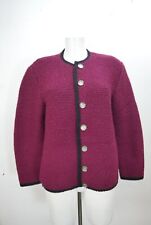 Trachten Strickjacke kurz rot