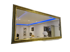 Jugendstil Wandspiegel im