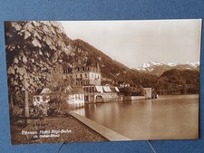 Vitznau - Hotel Rigi-Bahn - Alte schweizer Ansichtskarte - ungelaufen