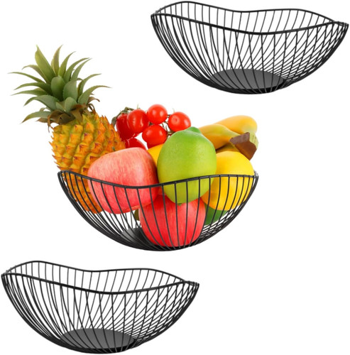 Stück obstschale schwarz - 3,