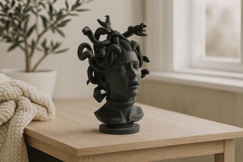 Medusa büste mit - büste,