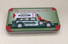 Leere Wrigley‘s Spearmint Alte Blechdose Metalldose Vorratsdose  16 x 9 x 2,3cm