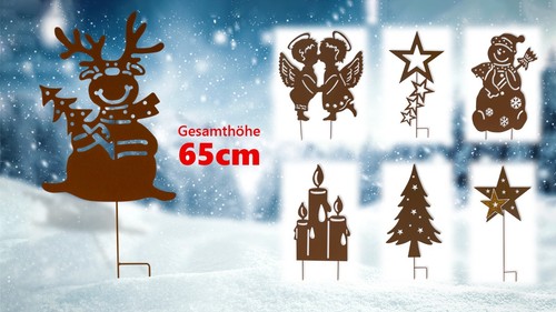 Gartenstecker silhouetten - gartenstecker,
