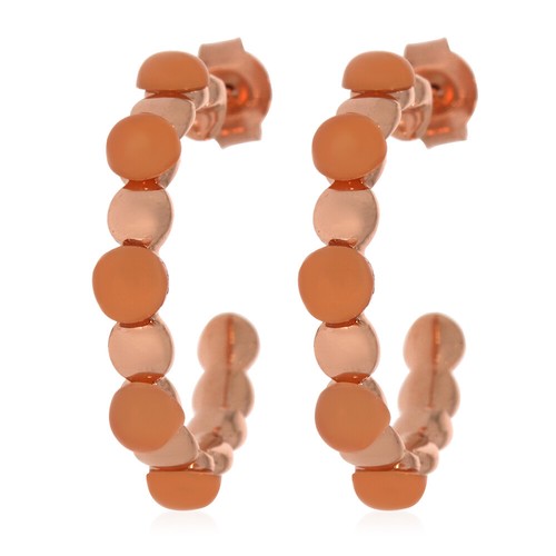 Xen steckcreolen mit peach - mit,