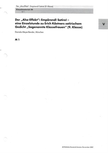 Raabits deutsch literatur - deutsch/literatur,