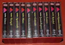 MC KASSETTE - Das Schlosstrio 1,2,3,4,5,6,7,8,9 & 10 EUROPA KOMPLETT
