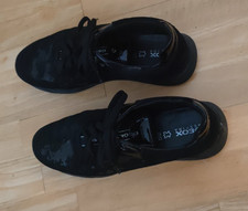 Sneaker von Geox, Farbe schwarz, Gr. 39, gebraucht, mit Gebrauchsspuren