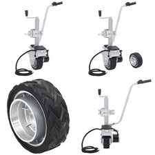 Ersatzrad für Anhänger Trailer Wohnwagen Bugrad Ersatzrad/Rangierhilfe vidaXL