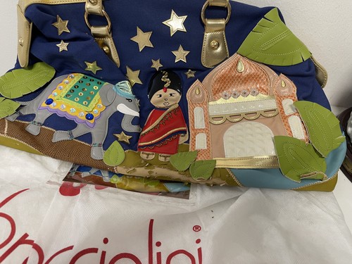 Braccialini leder damentasche - braccialini,