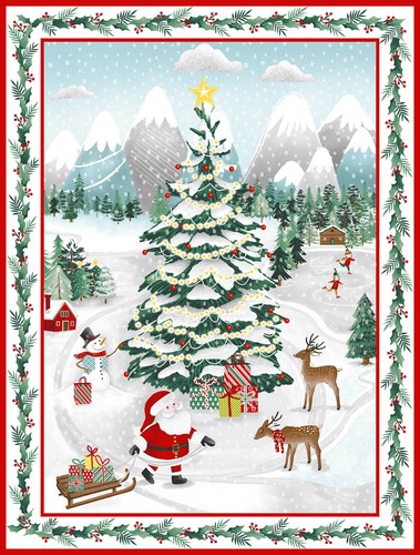 Weihnachtsstoffe panel m - weihnachtsstoffe,
